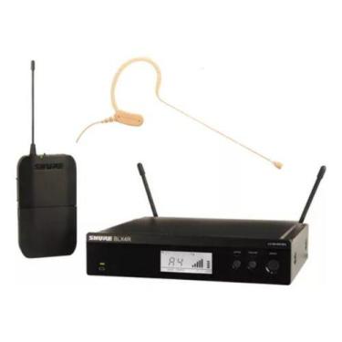 Imagem de Microfone Sem Fio Shure Blx14rbr/mx53-j10 Headset Mx153 Bege, Bege