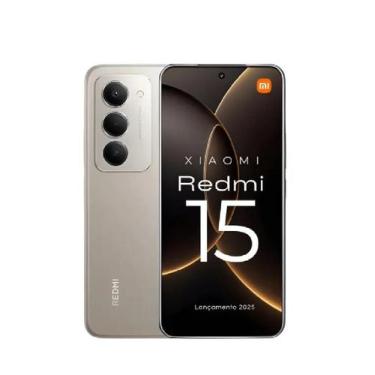 Imagem de Smartphone 15 258GB 8RAM G L O B A L CINZA - ANDROID, 256GB, Cinza