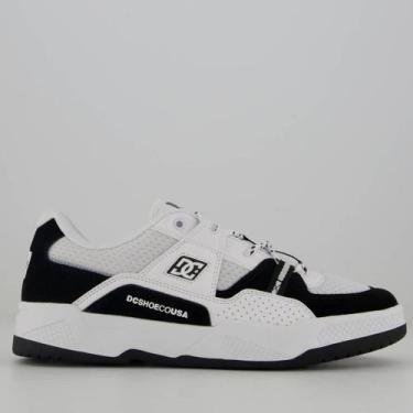 Imagem de Tênis DC Construct Imp Branco e Preto - DC SHOES, 38