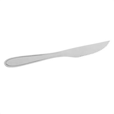 Imagem de Faca churrasco inox c/3pcs - faca de mesa