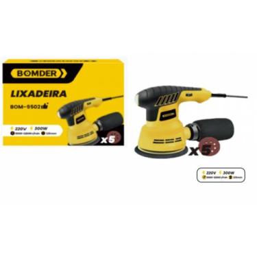 Imagem de Lixadeira orbital 220v 300w bom-9502 - BOMDER
