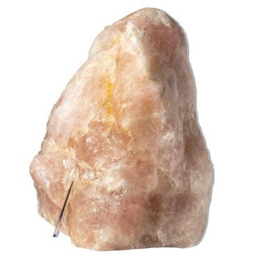 Imagem de Cristal Rosa Pedra Bruta Natural 138Kg 63cm Classe B - Quartzo Rosa - 