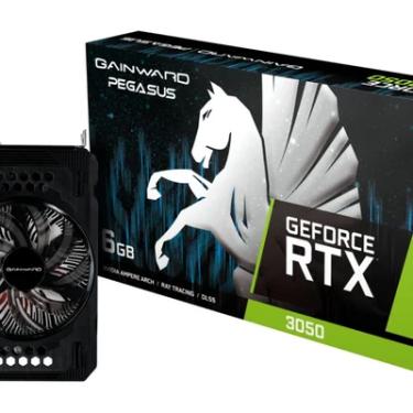 Imagem de Placa De Vídeo Gainward RTX3050 Pegasus 6gb Gddr6 96bits Ne63050018je-1070e