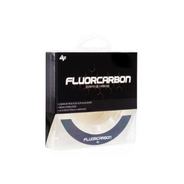 Imagem de Linha Pesca Albatroz Fishing Leader Fluorcarbon 0.52mm 50m 39,0Lbs Tra