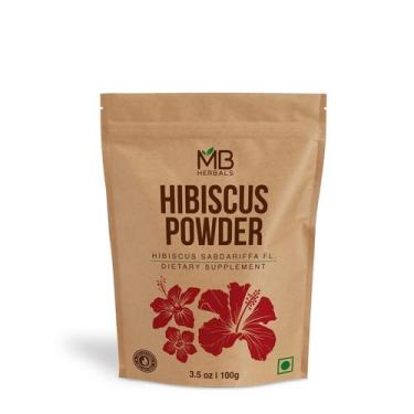 Imagem de Pó de Hibisco MB Herbals 100 g para Chá