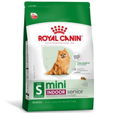 Imagem de Ração Royal Canin Mini Indoor Para Cães Sênior de Porte Pequeno 2,5 kg