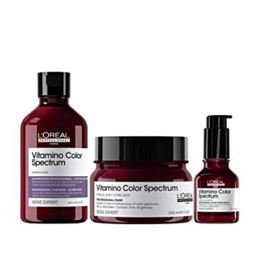 Imagem de Kit Loréal Vitamino Color Spectrum Purple Sham+ Másc+ Sérum - Loréal P