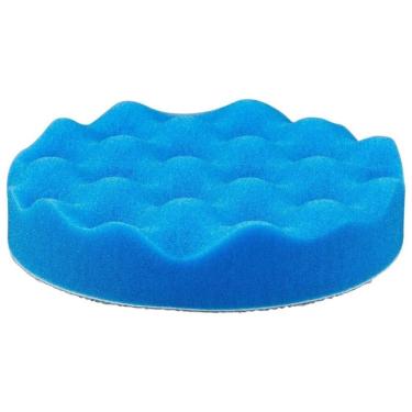 Imagem de Esponja de Polimento D-62642 Média com Formato Ondulado Azul Makita 19CM 150MM