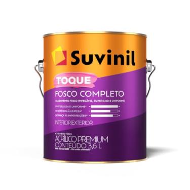 Imagem de Tinta Suvinil acrilico fosco completo 3,6L - Branco Neve - 53398916
