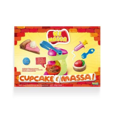 Imagem de Ki Massa - Massinha Modelar Infantil Cupcake é massa! - Sunny Brinqued