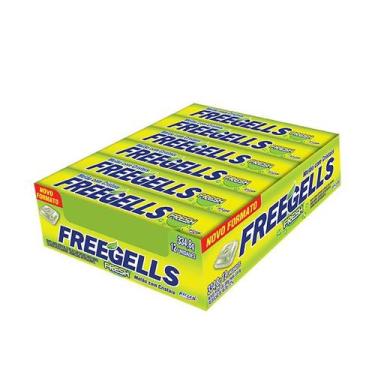 Imagem de Bala Freegells Drops C/12 Sabores Sabor:Melão, Melão