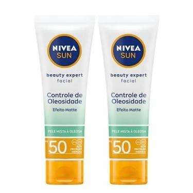 Imagem de Kit 2un Protetor Solar Facial Antioleosidade 50g - Nivea