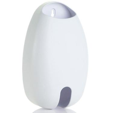 Imagem de Dispenser Para Sacolas Plástica Puxa Saco Plástico de Parede Branco
