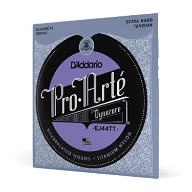 Imagem de Encordoamento Para Violão Nailon Titânio D'Addario Por-Arté Dynacore EJ44TT