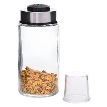 Imagem de Pote de Vidro para Temperos e Condimentos 200mL com Tampa Dosadora