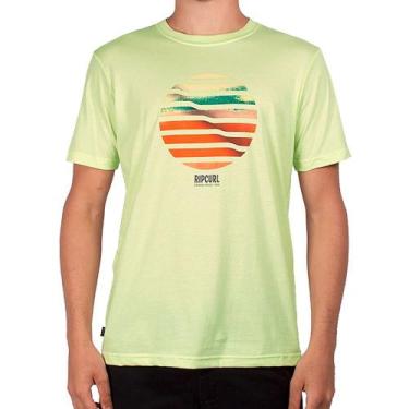 Imagem de Camiseta Rip Curl Logo Filter Tee Ice Lime