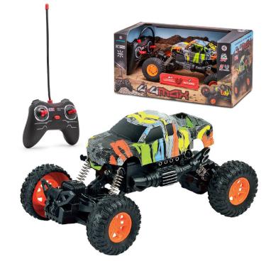 Imagem de Carro Off Road 1:18 Max Road Controle Remoto Tração Traseira Polibrinq
