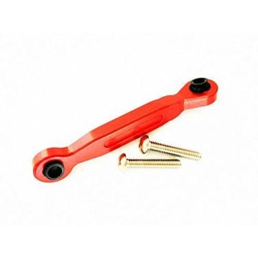 Imagem de Raidenracing Haste de Ligação Servo Direção de Liga de Alumínio para Traxxas X-Maxx X MAXX 6S 8S RED