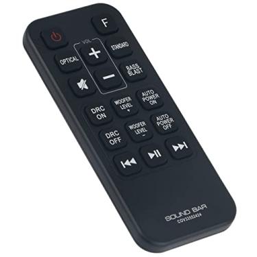 Imagem de O controle remoto de substituição COV33552424 funciona para o sistema de alto-falante de barra de som de canal 2.1 LG Soundbar SJ2 SPJ2B-W SPJ2BW 2.1