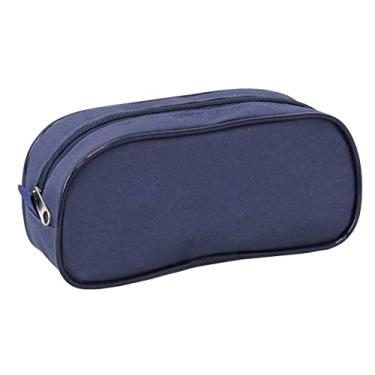Imagem de Estojo Escolar LS Bolsas 1 divisão Azul Marinho - EE2140