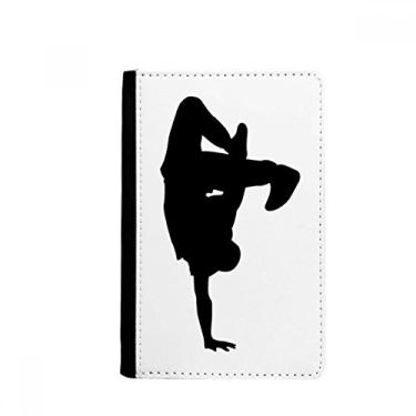 Imagem de Suporte para passaporte Jumping Dancer Sports Breaking Passport Notecase Burse carteira capa porta-cartão, Multicolor