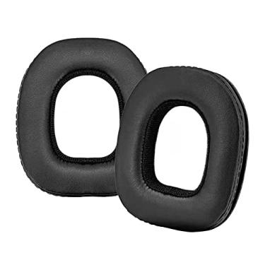 Imagem de MOOKEENONE Almofadas de espuma opcionais para fones de ouvido sem fio Astro A50 Gen3 Gen4