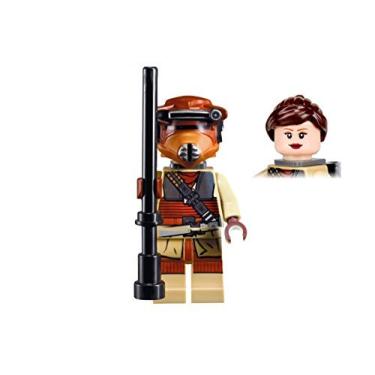 Imagem de Princess Leia in Bounty Hunter BOUSHH disguise Lego Star Wars / Clone Wars minifigure by LEGO