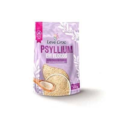 Imagem de Psyllium em Flocos 100g - Leve Croc - Sem Glúten