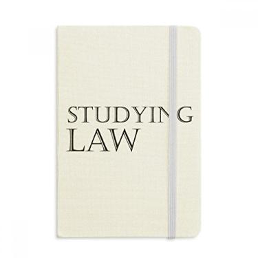 Imagem de Caderno de frases curtas para estudar a lei, capa dura oficial, diário clássico