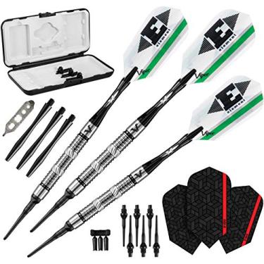 Imagem de Viper Element 90% dardos de ponta macia de tungstênio com estojo de armazenamento/viagem, anel, 18 gramas