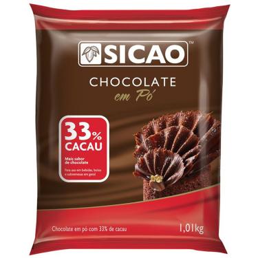 Imagem de Chocolate em Pó 33% Cacau 1,01kg - Sicao