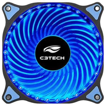 Imagem de Cooler Fan P/Gabinete 120X120x25 30 Leds Azul F7-L130bl C3 Tech