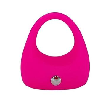 Imagem de Anel Peniano Com Vibro Em Silicone Rosa MNA1030