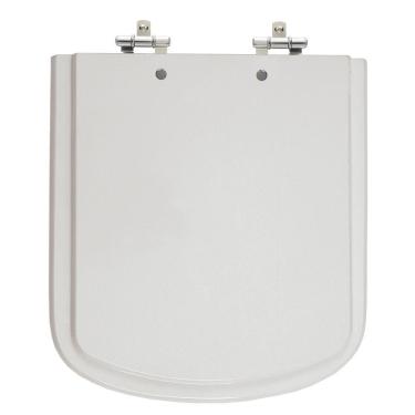 Imagem de Assento Sanitário Bali Cinza Platina (Claro) Tampa para Vaso Incepa de Madeira Laqueada