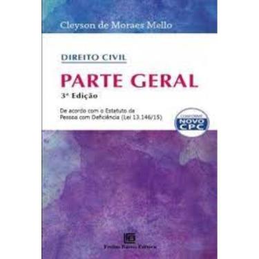 Imagem de Curso De Direito Civil - Parte Geral - De Acordo Com O Estatuto Da Pessoa Com Deficiencia