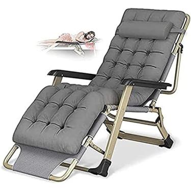 Imagem de Espreguiçadeiras Reclináveis ​​com Almofada, Espreguiçadeiras Dobráveis ​​de Gravidade Zero, Poltrona De Tamanho Grande, Jardim Ao Ar Livre E Espreguiçadeiras,A,Striking44