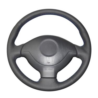 Imagem de Capa de volante, para Suzuki Jimny 2007-2012, personalize couro costurado à mão DIY