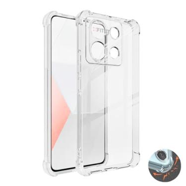 Imagem de Capinha Capa Anti Impacto Proteção Câmera para Xiaomi Redmi Note 11 12 13 (Transparente, Redmi Note 13)