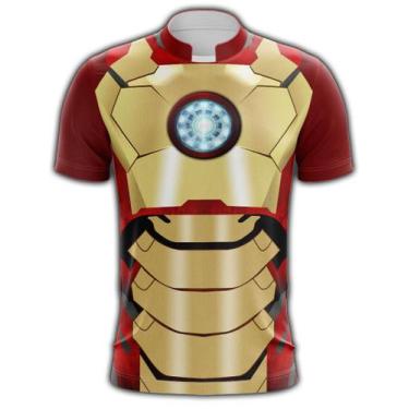 Imagem de Camiseta Personalizada Super - Heróis Homem De Ferro - 011 - Elbarto P