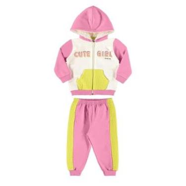 Imagem de Conjunto em Moletom Bebê Quimby-Feminino