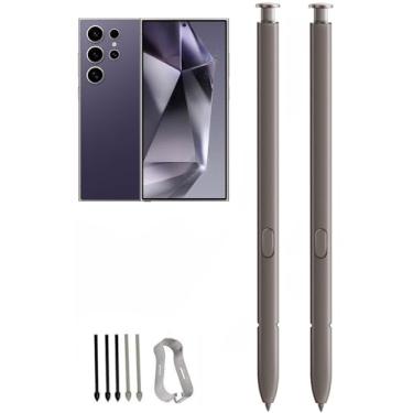 Imagem de 2 canetas de substituição para Galaxy S24 Ultra para Samsung Galaxy S24 Ultra 5G Touch Stylus, caneta Galaxy S24 S sem pontas/pontas de substituição Bluetooth (violeta)