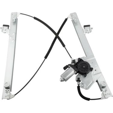 Imagem de WEDOAUTO 741-874 Regulador de vidro elétrico dianteiro esquerdo do lado do motorista com motor adequado para Ford Focus 2002 2003 2004 2005 2006 2007 Substituição # 6S4Z-5423201-BA 741-874 660204