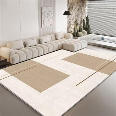 Imagem de Tapete da sala de estar, sofá, mesa de café, quarto, cama completa, cobertor lateral, janela saliente, 2,140x200cm