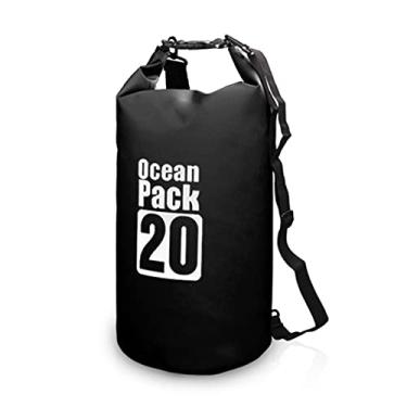 Imagem de Qudai 10L / 15L / 20L / 30L Ao Ar Livre À Prova D 'Água Mochila Seca Saco Flutuante Rolo Superior Saco para Caiaque Rafting Passeios de Barco Rio Trekking