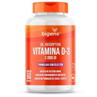 Imagem de Vitamina D3 2000ui 60 Capsulas Gel Em Óleo Tcm (mct) Bigens