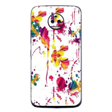 Imagem de Capa Adesivo Skin205 Verso Para Motorola Moto G5S Plus XT1802 - KawaSk