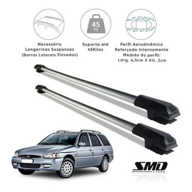 Imagem de Rack Travessa Teto Prata Ford Escort Wagon 1997 A 2000 Prata