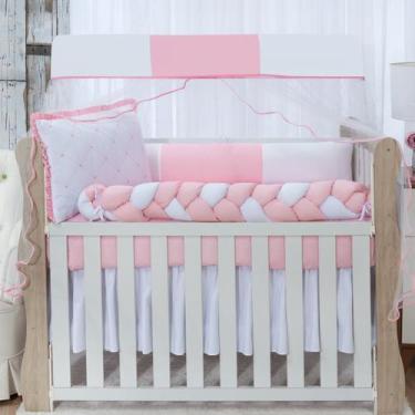 Imagem de Kit Berço Americano Bordado Gotas 9 Peças - Beatriz Baby Enxovais, Ros