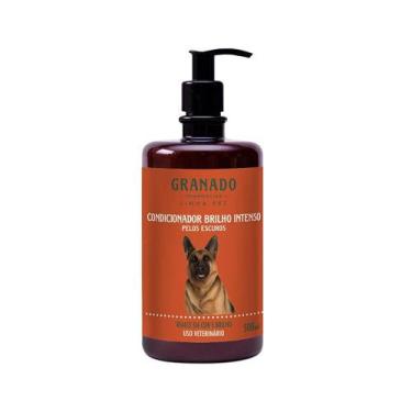 Imagem de Condicionador Pet Brilho Intenso Pelos Escuros 500ml - Granado