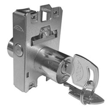 Imagem de Fechadura Arouca Vidro 2717/69 Fc Cilindro Redondo Cromada